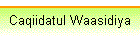 Caqiidatul Waasidiya