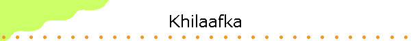 Khilaafka