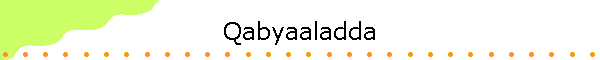 Qabyaaladda
