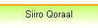 Siiro Qoraal