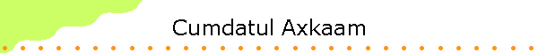 Cumdatul Axkaam