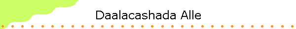 Daalacashada Alle