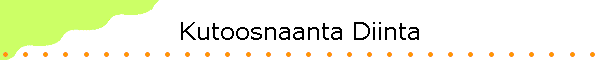 Kutoosnaanta Diinta
