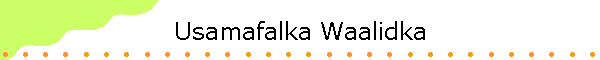 Usamafalka Waalidka