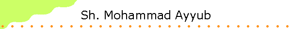 Sh. Mohammad Ayyub