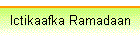 Ictikaafka Ramadaan