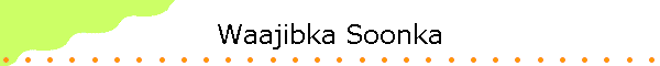 Waajibka Soonka