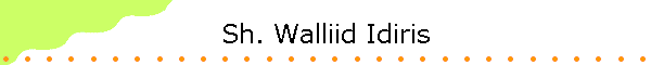 Sh. Walliid Idiris