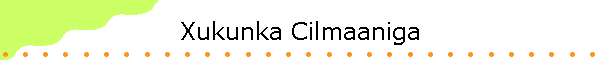 Xukunka Cilmaaniga