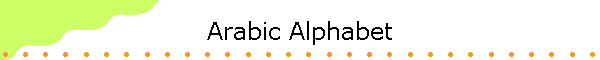 Arabic Alphabet